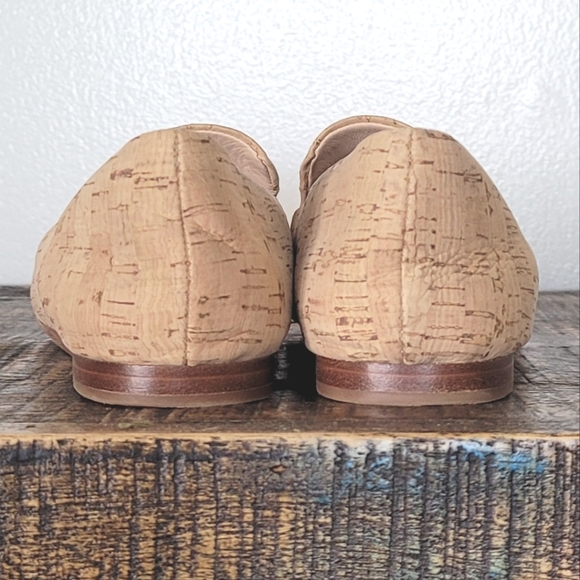 Veronica Beard Griffin Flats Natural Cork 6 - Picture 10 of 12
